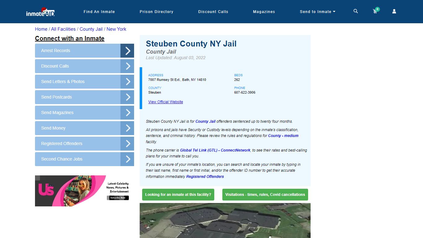 Steuben County NY Jail - Inmate Locator - Bath, NY